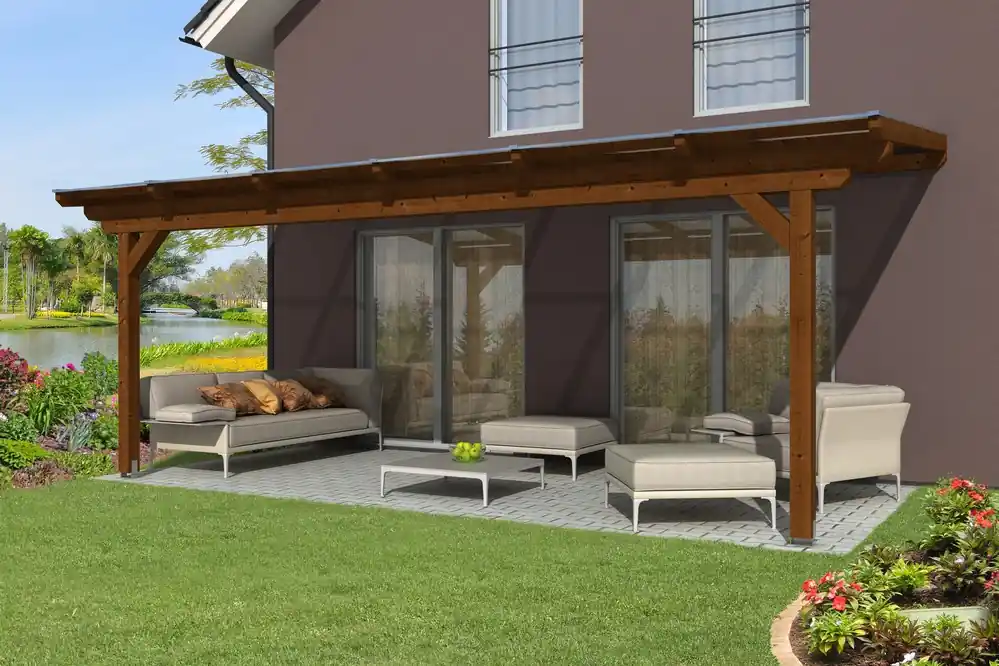 Terrassenüberdachung Ancona Sonderangebot