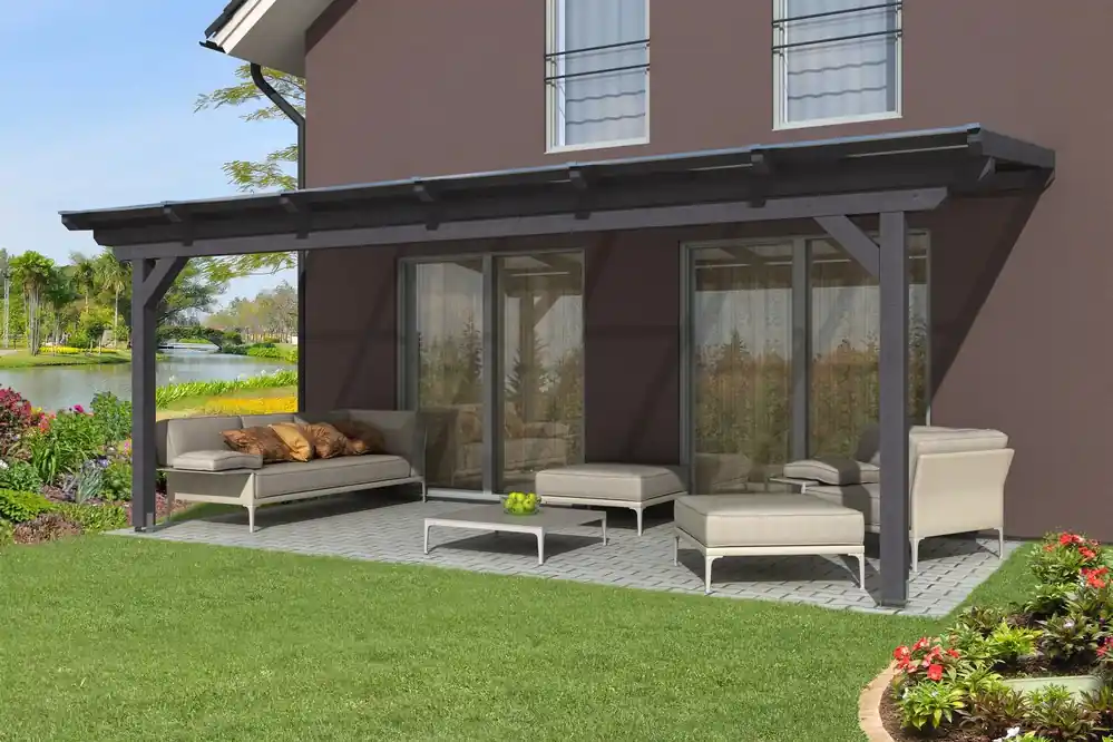 Markenprodukt Terrassenüberdachung Ancona
