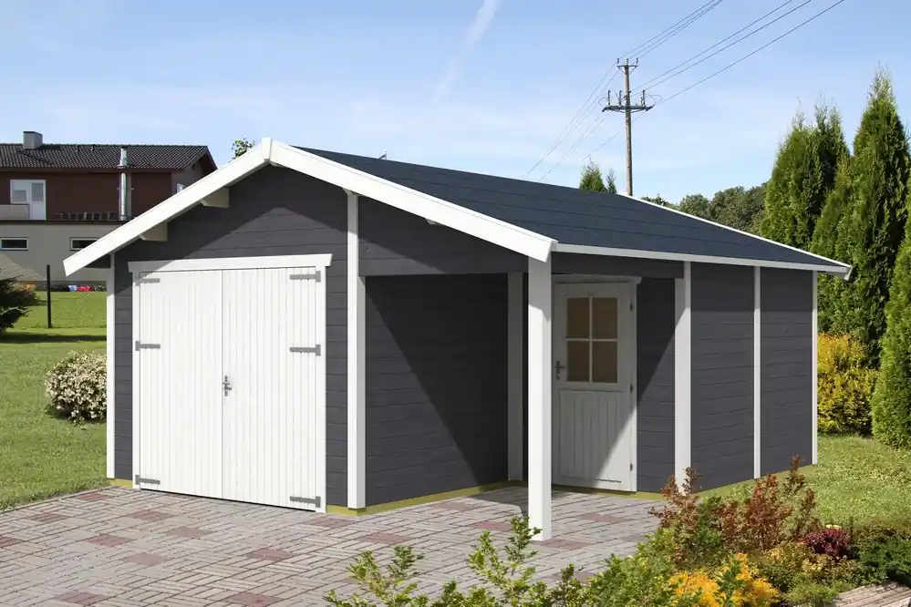 Sichere Zahlung Holzgarage Varberg 2