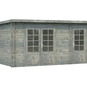 2 Raum Gartenhaus Ella 7 / 13,1m² Preis Gesenkt