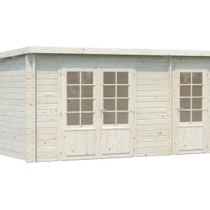 2 Raum Gartenhaus Ella 7 / 13,1m² Expressversand