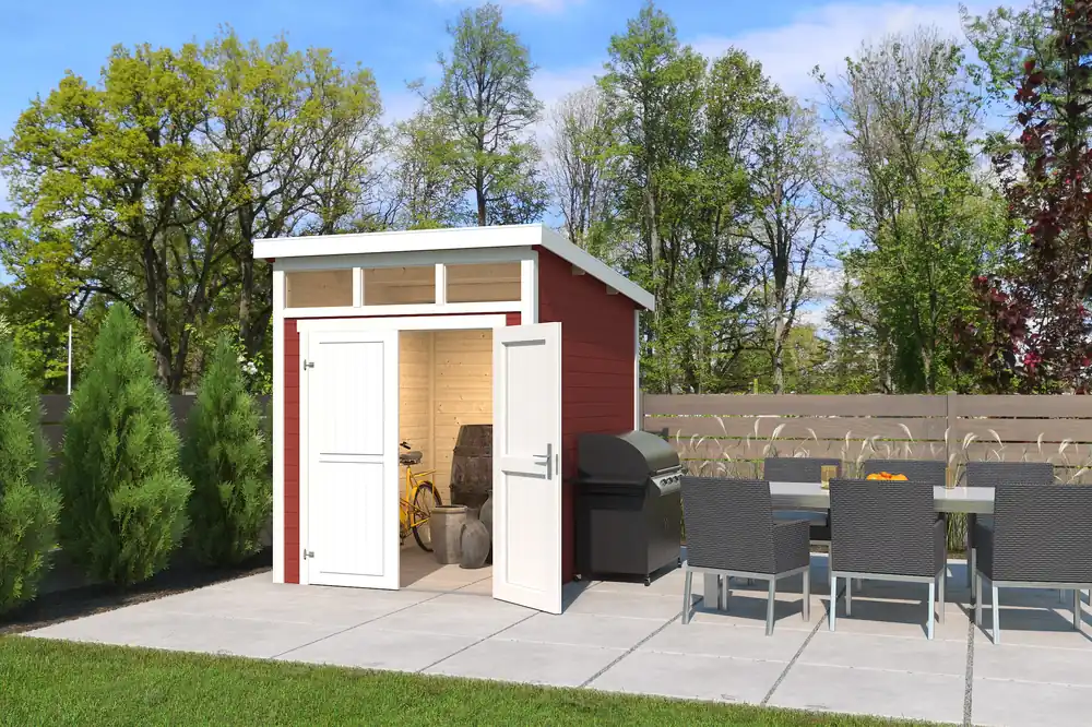 Preisknaller Gerätehaus Kibo 2 mit Pultdach