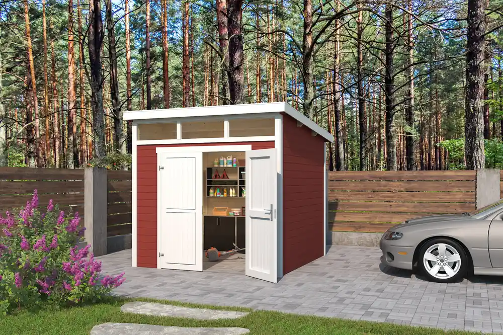 Gerätehaus Kibo 3 mit Pultdach Must-Have