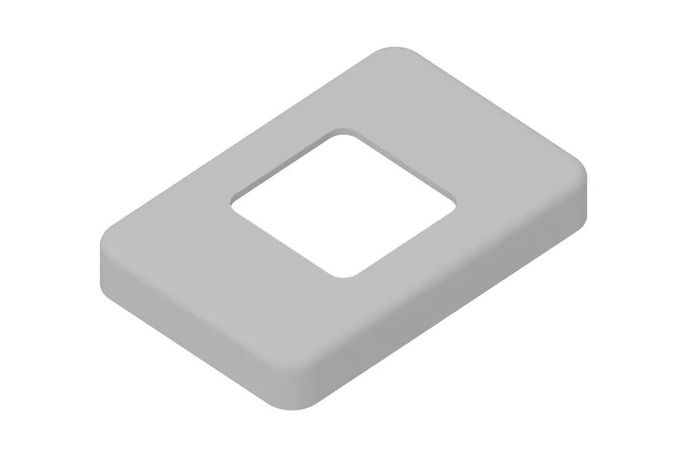 Aktuell Pfostenträger-Abdeckung für Aluminium-Pfosten Basic