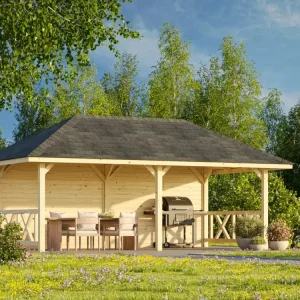 Pavillon Bianca 16,6 m² SET 108 Connect Neu Im Sortiment
