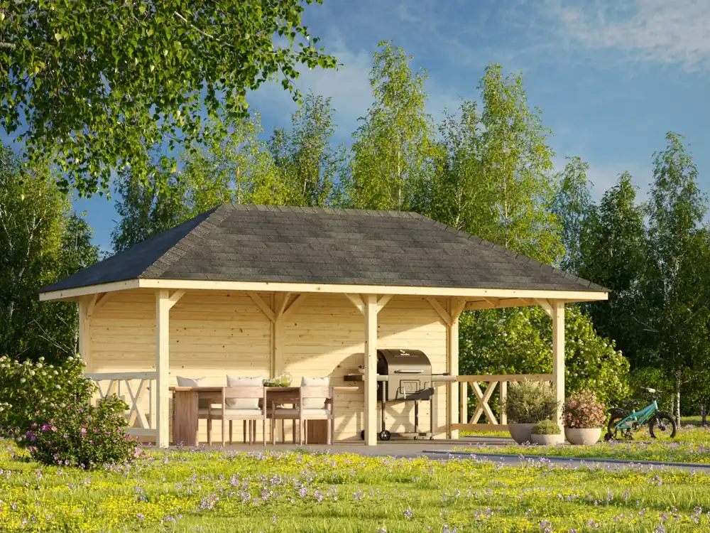 Pavillon Bianca 16,6 m² SET 108 Connect Neu Im Sortiment