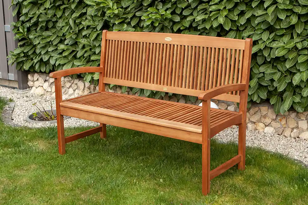 2-Sitzer-Gartenbank Stockholm aus Eukalyptus Preisreduziert