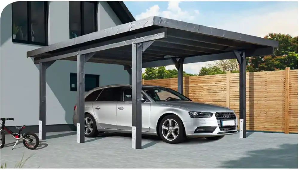 Meistverkauft Einzelcarport Rügen 2 KVH