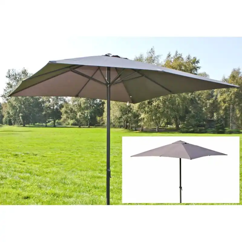 Sonnenschirm Grau 250x250 cm Beliebt