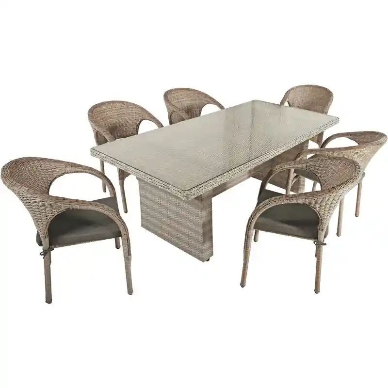 Top-Seller Tischgruppe Dijon 7tlg.