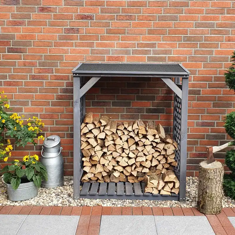Kaminholzregal Speyer, grau Bestseller