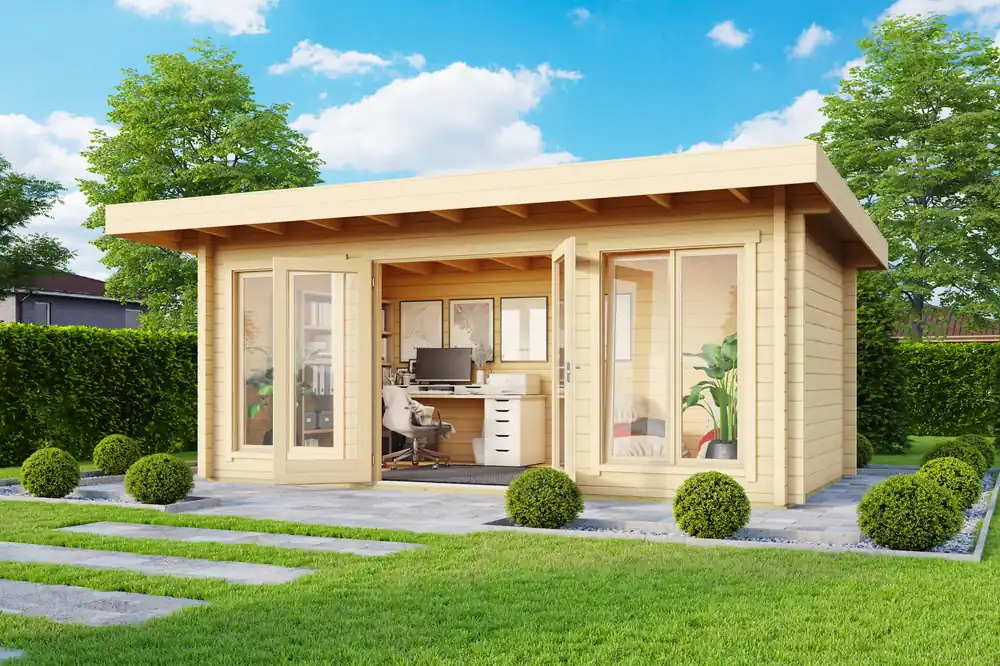 Home-Office-Gartenhaus Dorset 73 ISO Ausverkauf