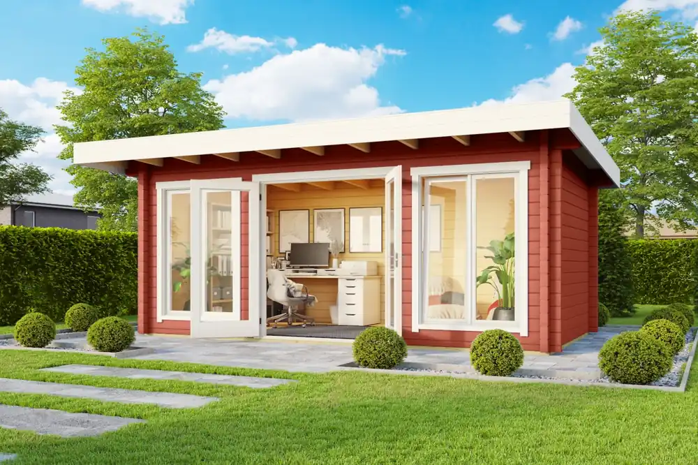 Home-Office-Gartenhaus Dorset 73 ISO Aktuell