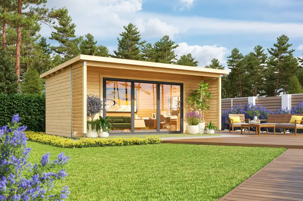Letzte Chance Gartenhaus mit Terrasse Liverpool 3