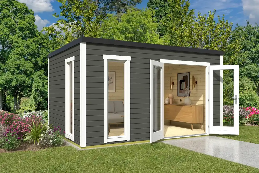 Home-Office-Gartenhaus Palermo 4 Billig