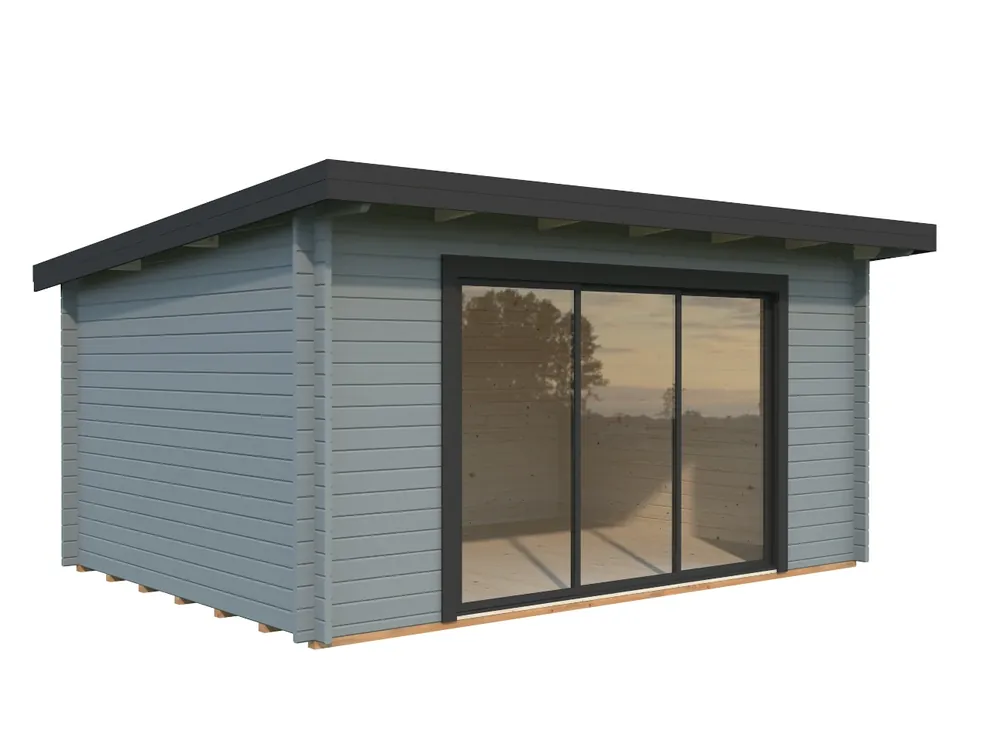 Pultdach-Gartenhaus Lea 1 ISO 14,2m² Nur Heute