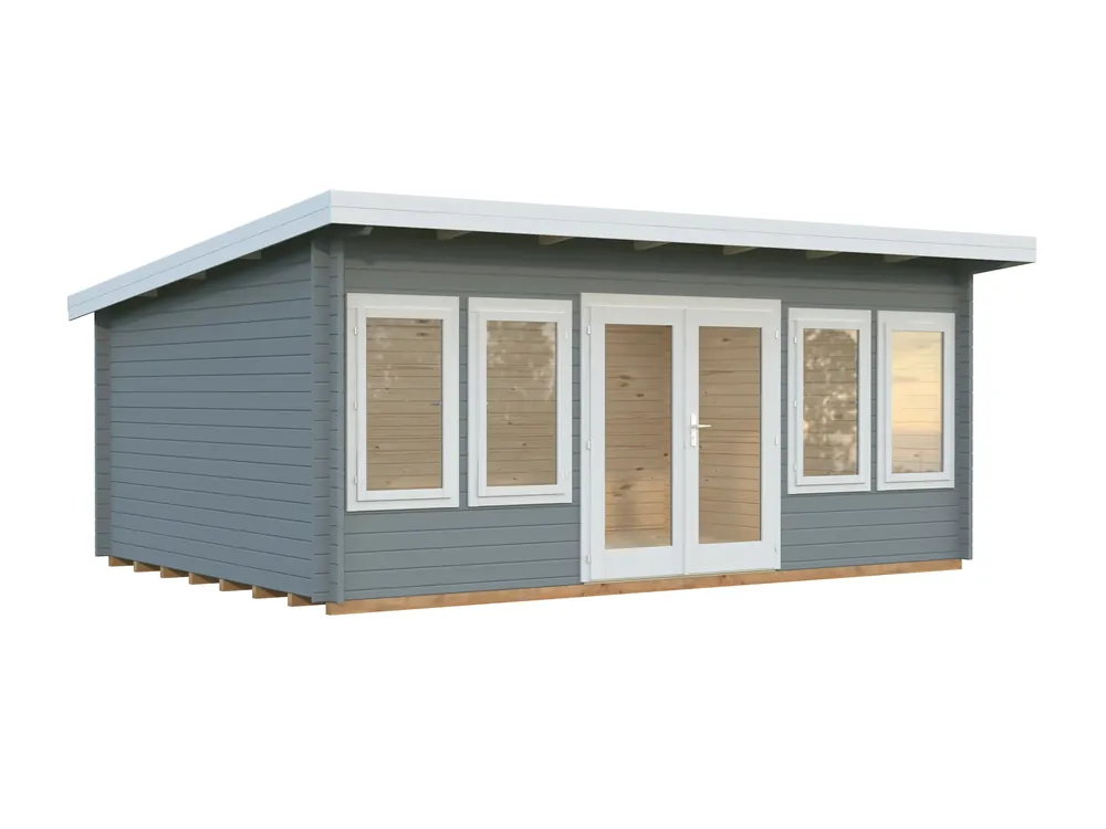 Pultdach-Gartenhaus Lisa 3 / 19,4m² Markenprodukt