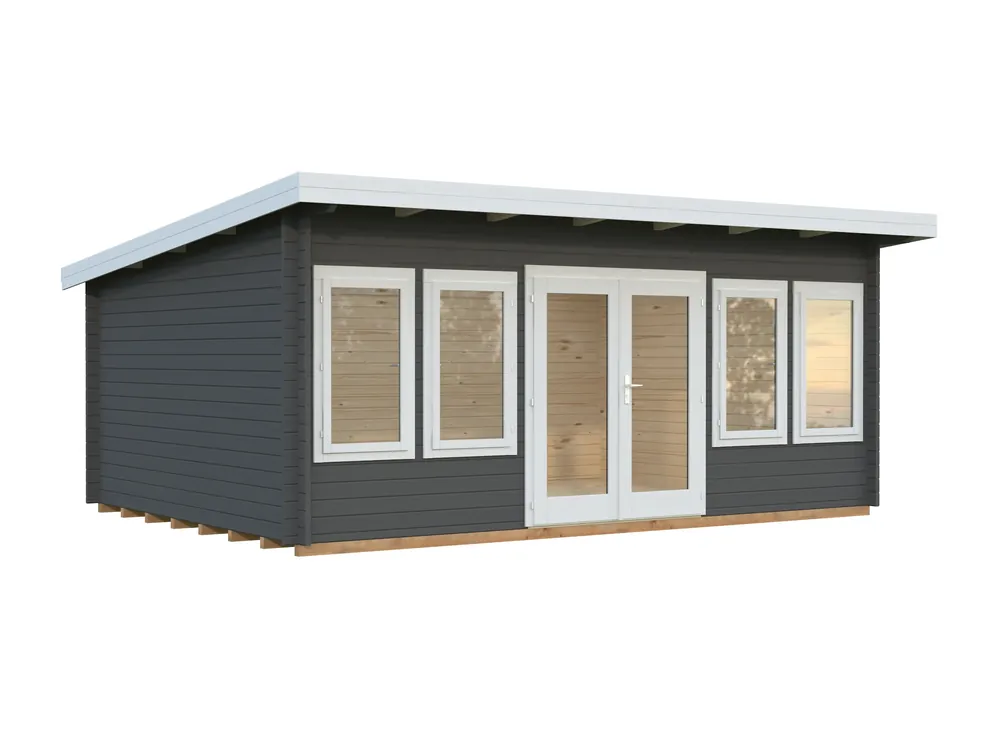 Pultdach-Gartenhaus Lisa 3 / 19,4m² Highlight