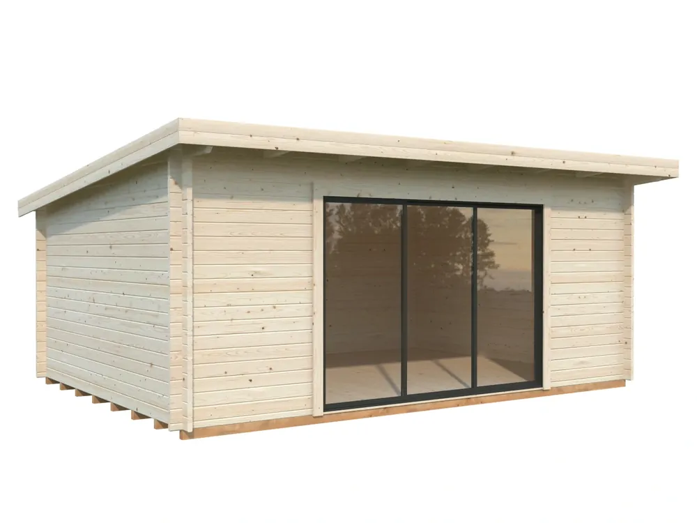 Pultdach-Gartenhaus Lea 2 ISO 19,4m² Schnäppchen