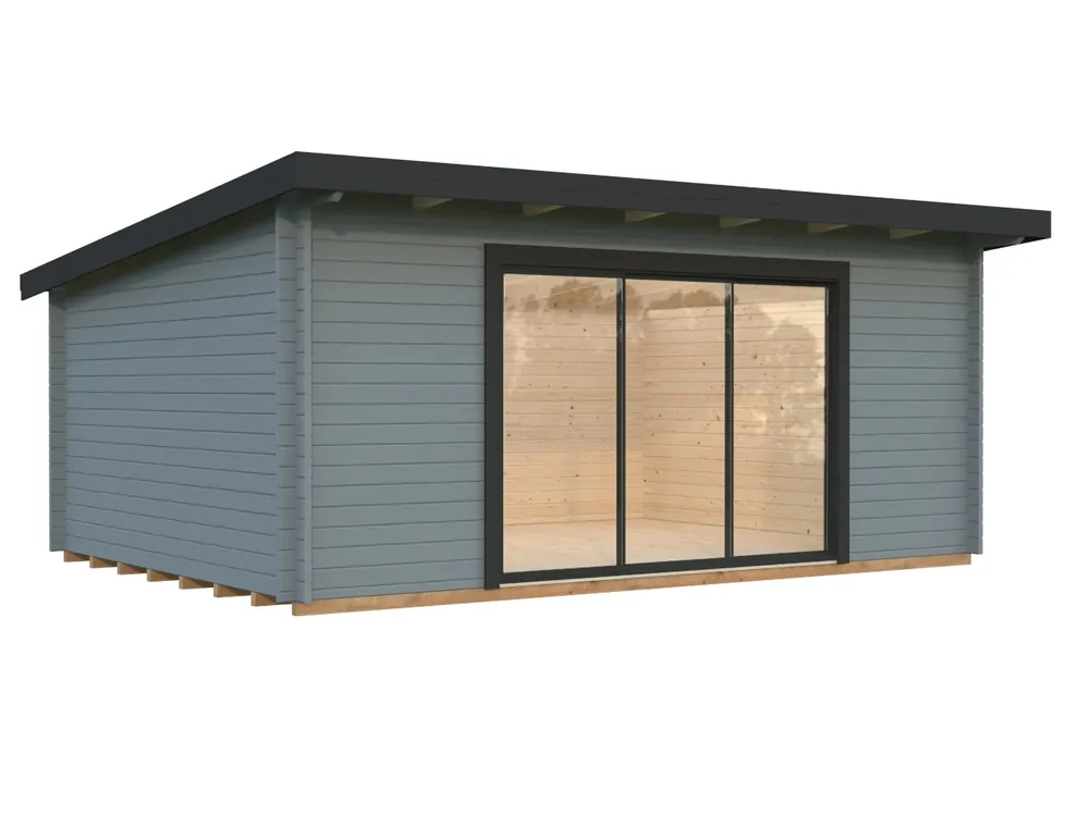 Sofort Bestellen Pultdach-Gartenhaus Lea 2 ISO 19,4m²