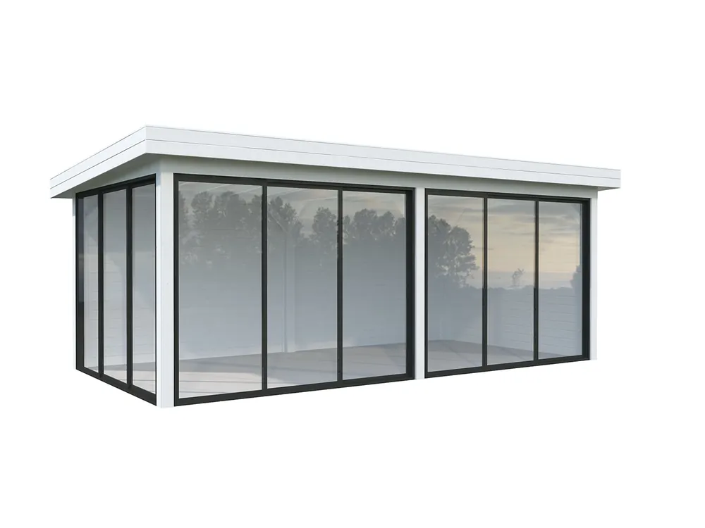Top-Preis Pavillon Lenna 16,6 m² SET SLIDE 402 / 702 Connect