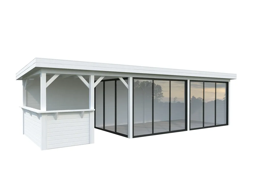 Pavillon Lenna 24,9 m² SET SLIDE 419 / 719 Connect Super-Preis