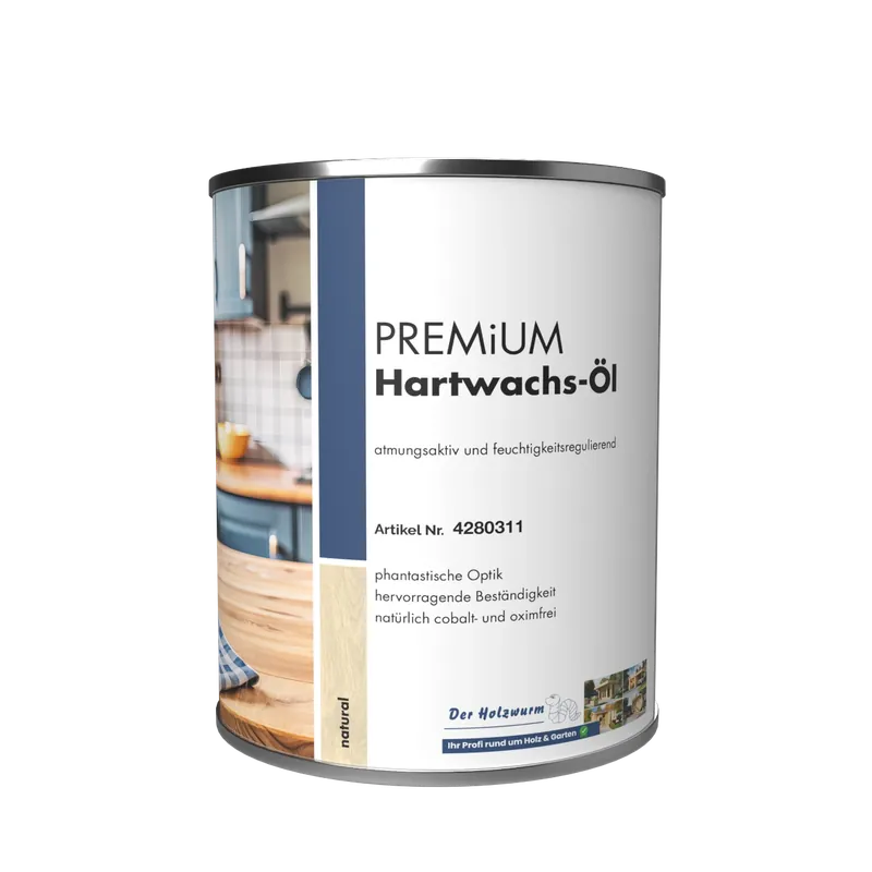 Neu Im Sortiment Premium-Hartwachs-Öl, 2.5 Liter