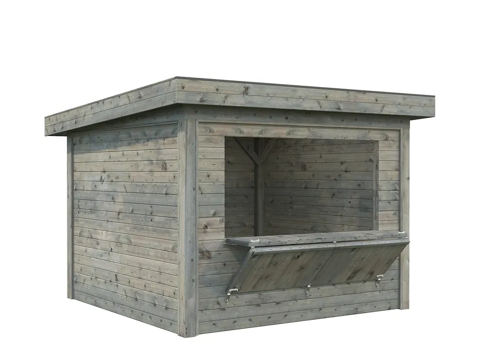 Bestpreis Verkaufsstand Lenna 8,3 m² SET 304 Connect