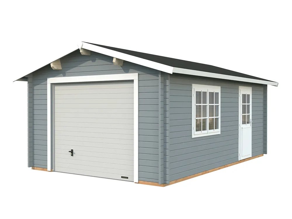 Bestseller Holzgarage Roger 19,0 m² ISO