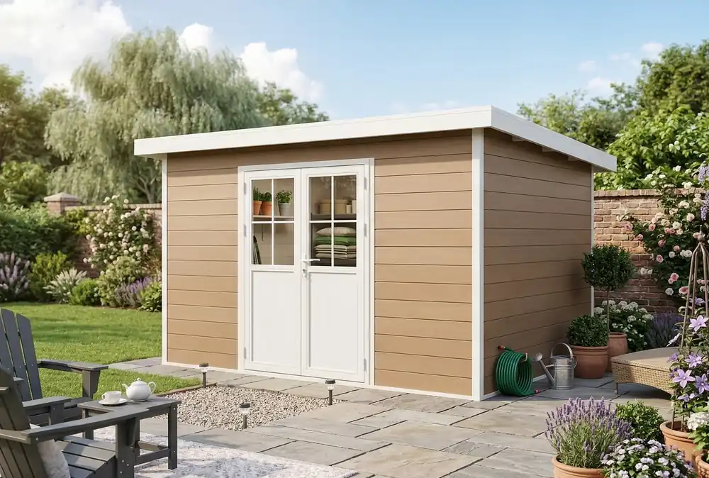 WPC-Gartenhaus Gibraltar Begrenztes Angebot
