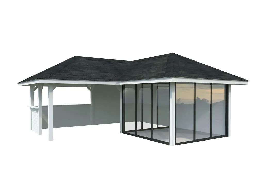 Nur Für Kurze Zeit Pavillon Bianca 24,9 m² SET Slide 210 / 510 Connect