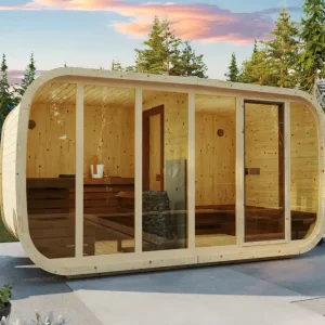 Neue Ware Saunafass Klaar aus Fichte oder Thermo-Holz