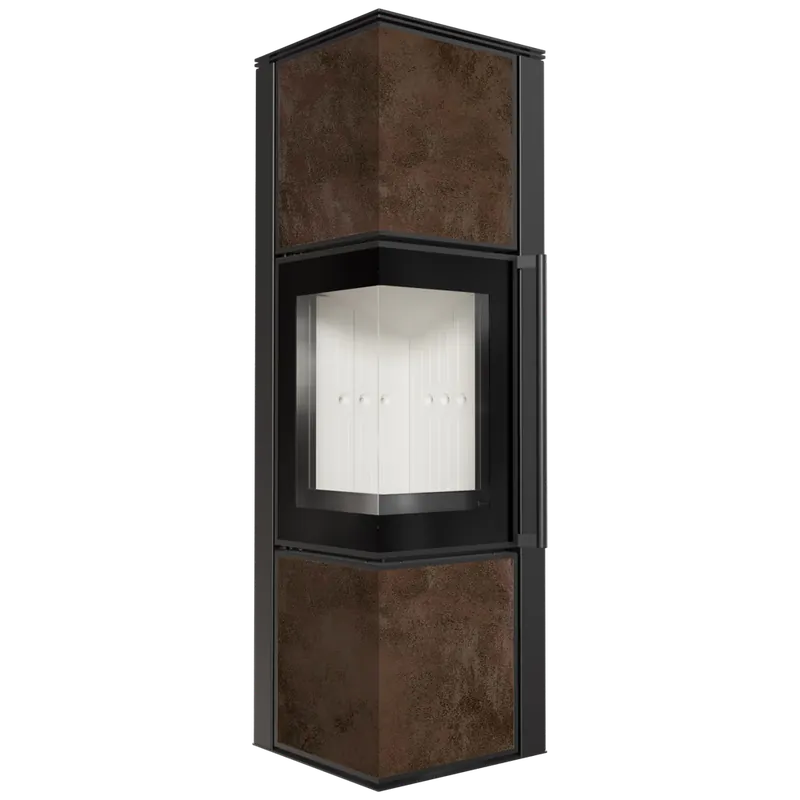 Kaminofen aus Stahl KRATKI TORA/S 8 kW Ø 150 Must-Have