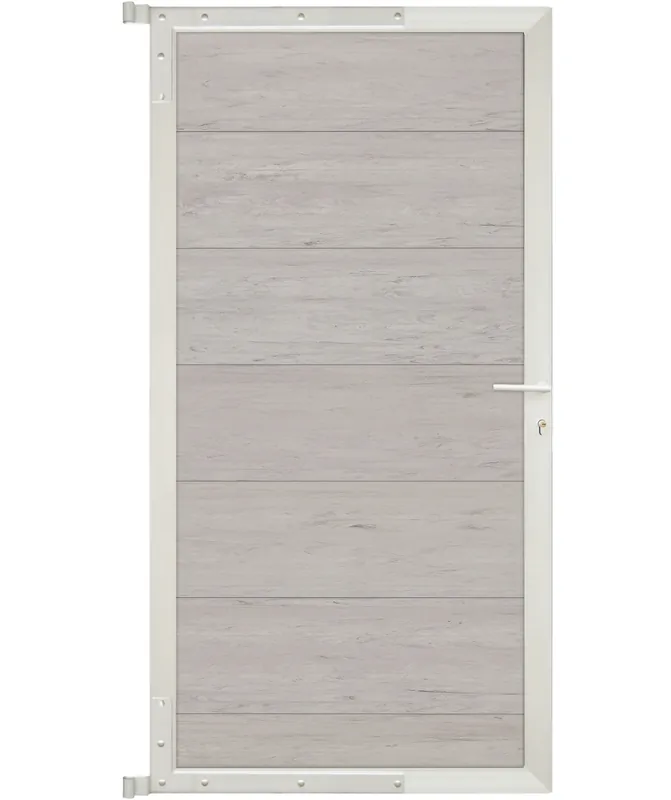 WPC Steckzaun Tor Ameland - ca. 90 x 175 cm | V-Line Sale