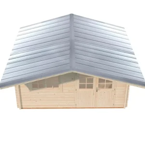 Trapezblech Dachpaket für Gartenhaus, Carport, uvm. Ausverkauf