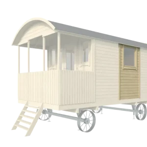 Markenware Zirkuswagen Wand-Element mit Fenster