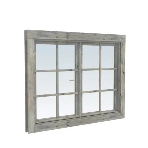 Finale Aktion Doppelfenster Garden 40 mm - rechtsseitig