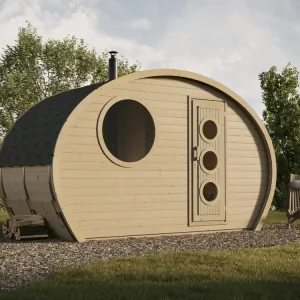 Saunafass Frodo 1,94x4m Preiswert