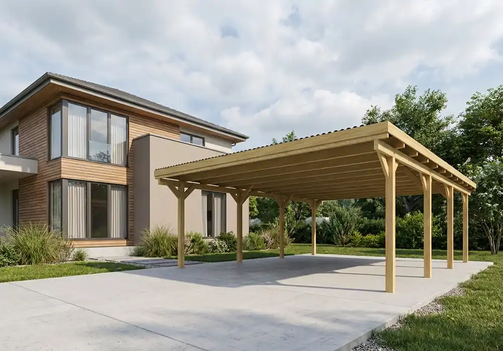 Knallerangebot Doppelcarport Augsburg 4