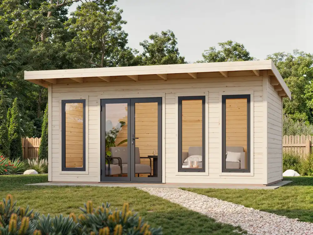 Rabatt Gartenhaus Aurelia 15,2 m² ISO