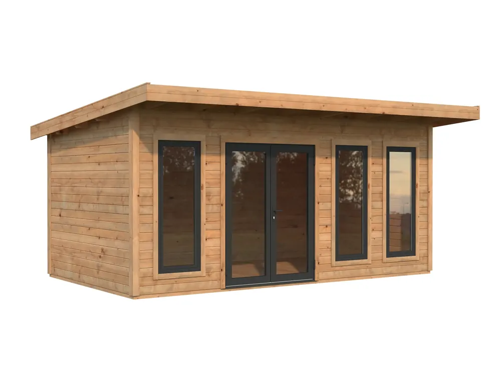 Gartenhaus Aurelia 15,2 m² ISO Zertifiziert