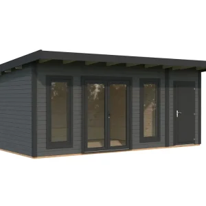 2 Raum Gartenhaus Aurelia 16,7 m² ISO Top-Seller