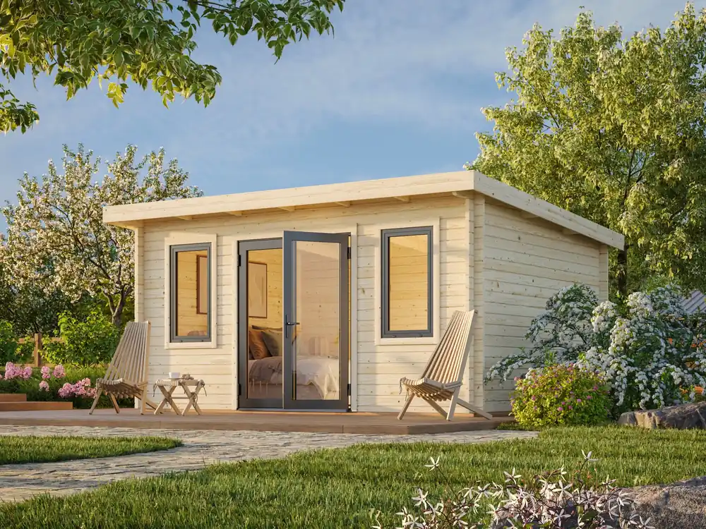 Zertifiziert Gartenhaus Lisandra 14,2 m² ISO