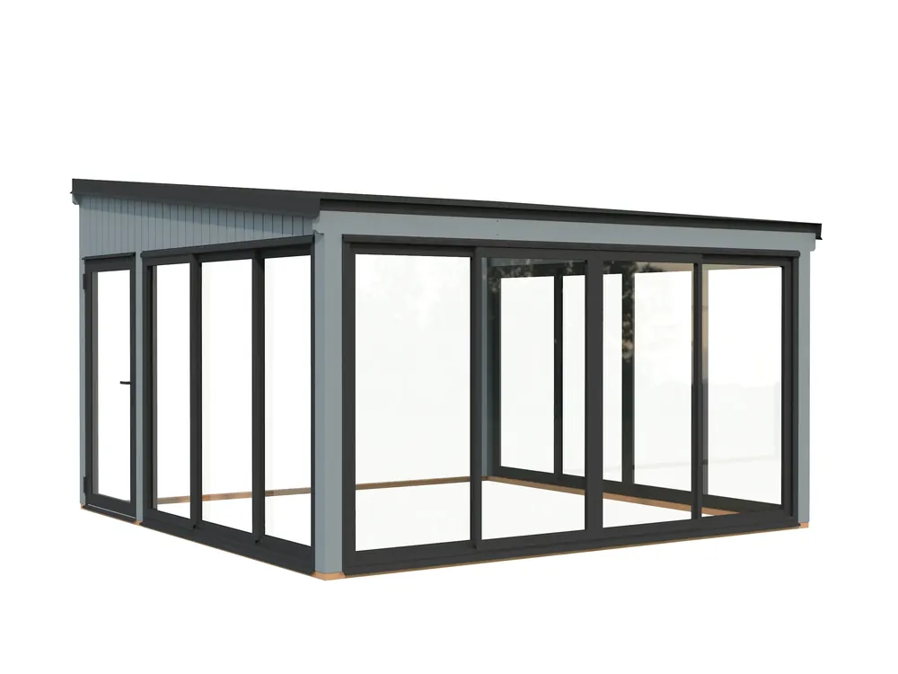 Terrassenüberdachung Lumi 16,6 m² Slide / Slide Plus Super-Preis