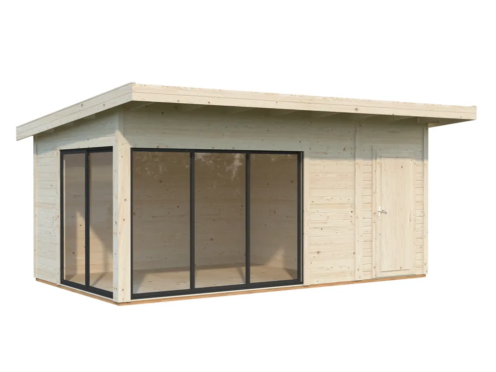 Rabatt Gartenhaus Andrea Slide 15,2 m² Slide / Slide Plus
