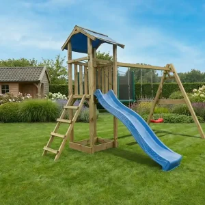 Kinderspielturm Carina mit Doppelschaukel Jetzt Bestellen