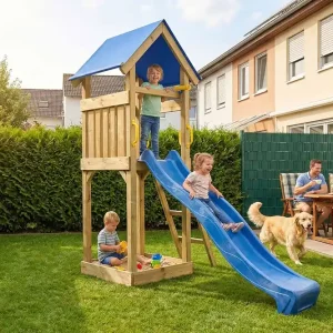 Kinderspielturm Minoo KDI Finale Aktion