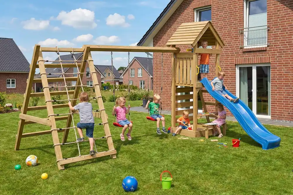 Billig Kinderspielturm Kidoo Pro KDI