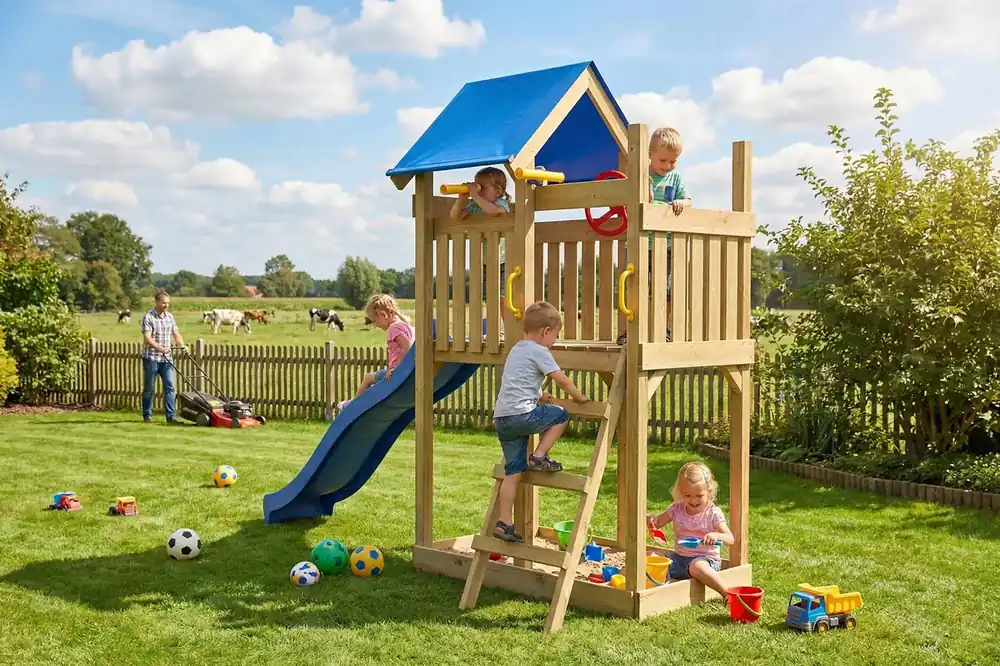 Markenware Kinderspielturm Movoo KDI