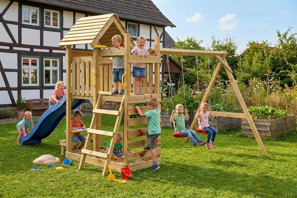 Preisknaller Kinderspielturm Lunoo Play Plus KDI